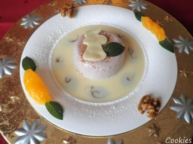 Rezept: Glühwein - Mousse auf Marzipan - Soßenspiegel ... Bild Nr. 2 Glühwein - Mousse auf Marzipan - Soßenspiegel ... - Rezept - Bild Nr. 2