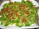 Feldsalat mit Kartoffeldressing - Rezept