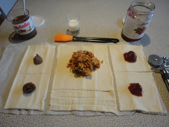 gefüllte Blätterteig Tascherl - pikant & süß - Rezept - Bild Nr. 8