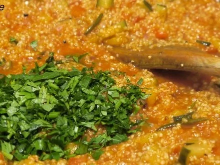 Rezept: Bunte Quinoa-Gemüsepfanne Bild Nr. 12 Bunte Quinoa-Gemüsepfanne - Rezept - Bild Nr. 12