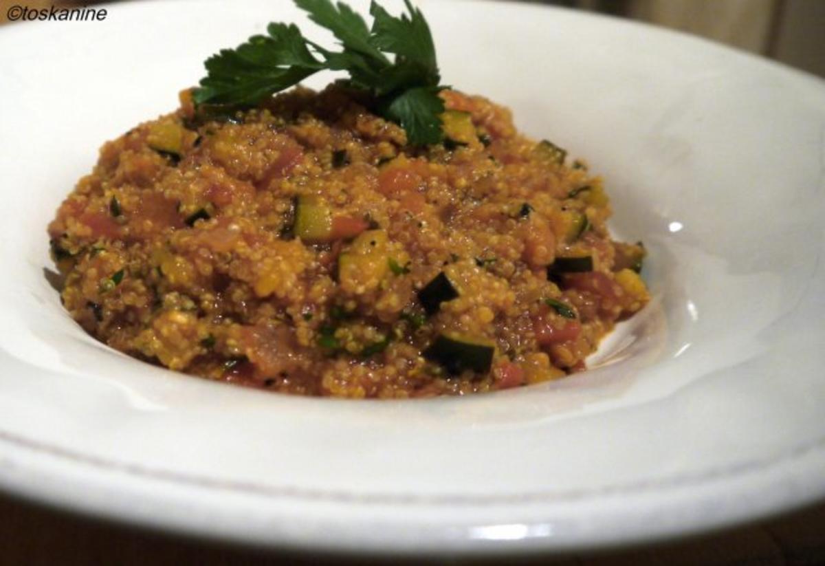 Bunte Quinoa-Gemüsepfanne - Rezept - Bild Nr. 13