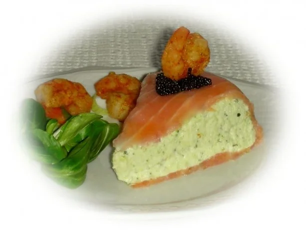 Lachsmousse mit Kapernsauce - Rezept - Bild Nr. 2