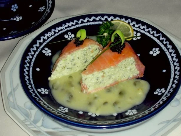 Lachsmousse mit Kapernsauce - Rezept - Bild Nr. 9
