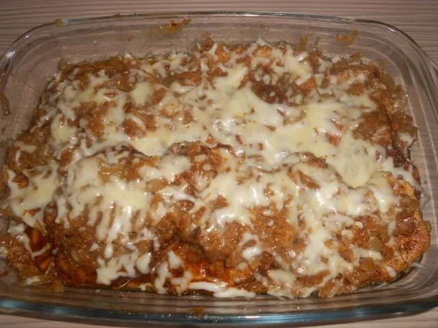 Rezept: Deftige Minutensteaks mit Zwiebeln und Kartoffelecken Bild Nr. 3 Deftige Minutensteaks mit Zwiebeln und Kartoffelecken - Rezept - Bild Nr. 3