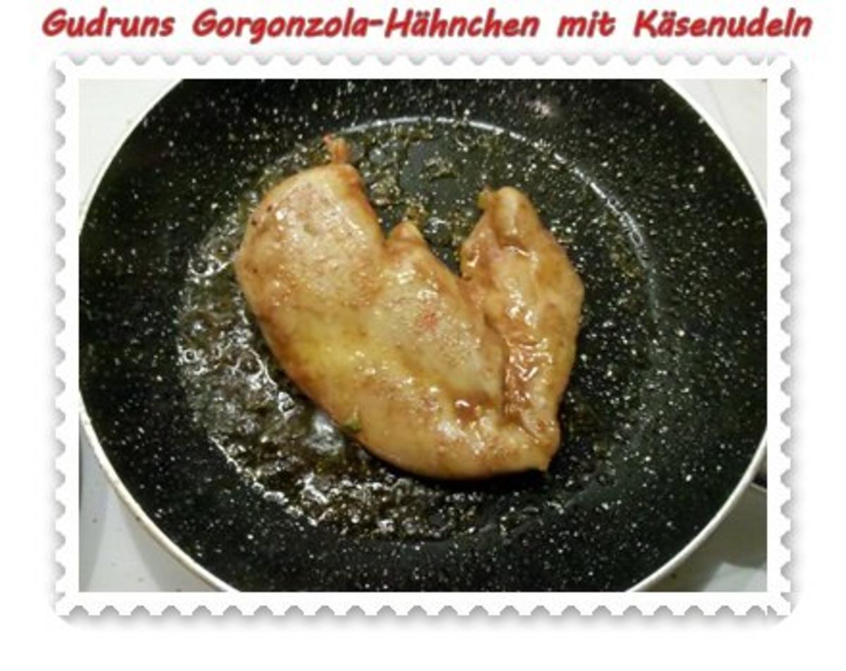 Geflügel: Gorgonzola-Hähnchen mit Käsenudeln - Rezept - Bild Nr. 8