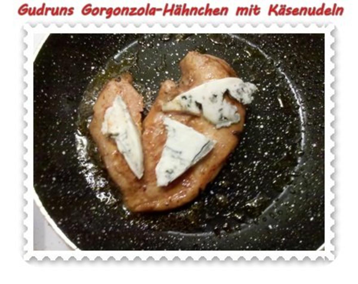 Geflügel: Gorgonzola-Hähnchen mit Käsenudeln - Rezept - Bild Nr. 9