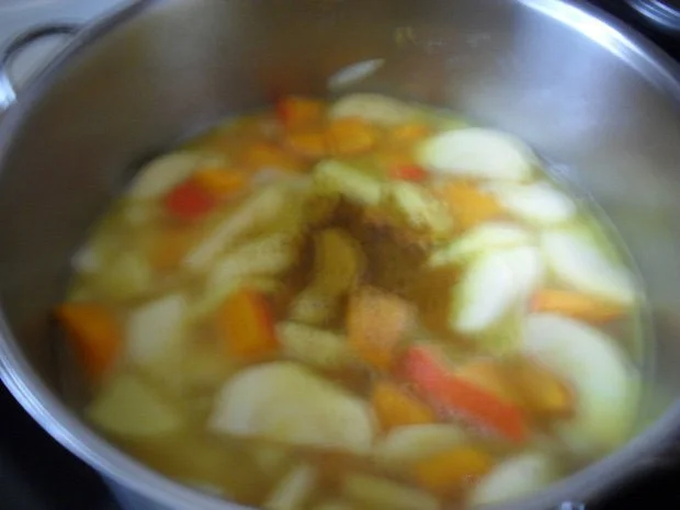 Kürbis-Apfel-Suppe - Rezept - Bild Nr. 3