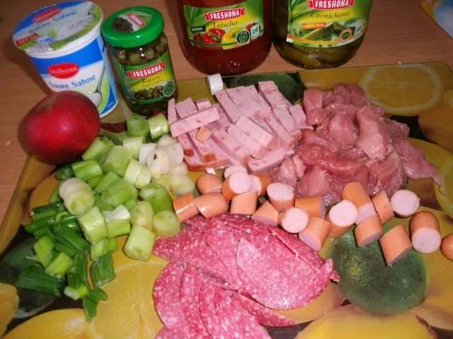 Soljanka-aber nicht aus Resten - Rezept - Bild Nr. 3