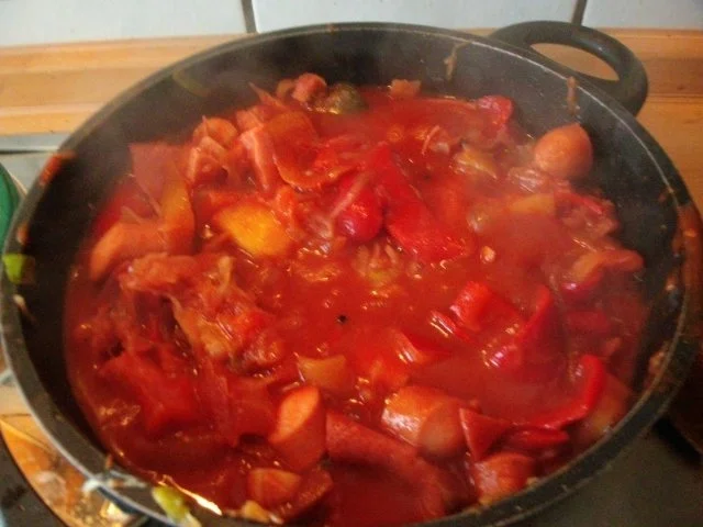 Soljanka-aber nicht aus Resten - Rezept - Bild Nr. 9