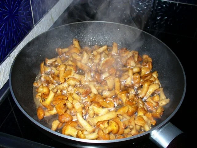 Pfifferlingpfanne - Rezept