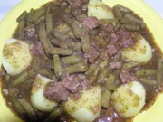 Bohnen- Gulasch - Rezept