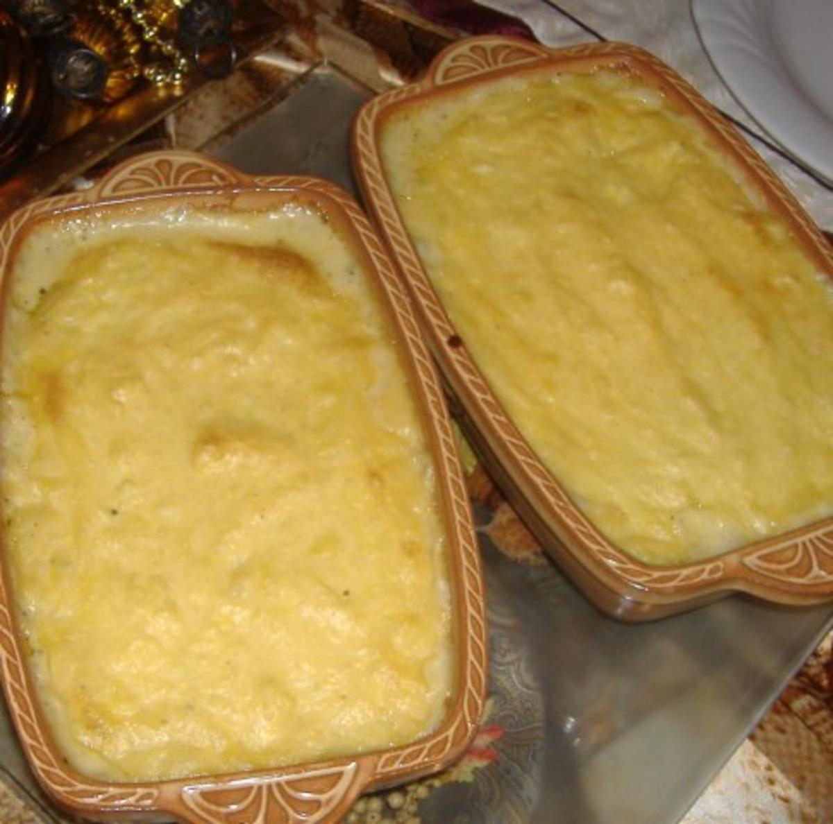 Hähnchenragout mit Kartoffelsauce überbacken - Rezept - Bild Nr. 6