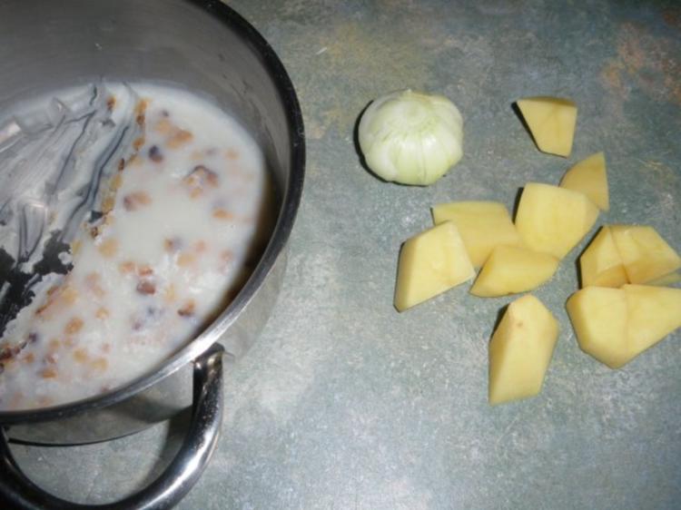 Kasseler mit Grünkohl und Kartoffeln - Rezept