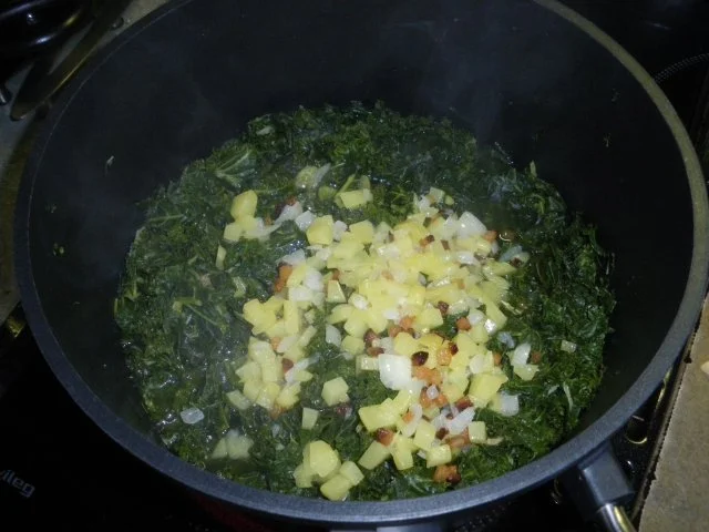 Kasseler mit Grünkohl und Kartoffeln - Rezept - Bild Nr. 5