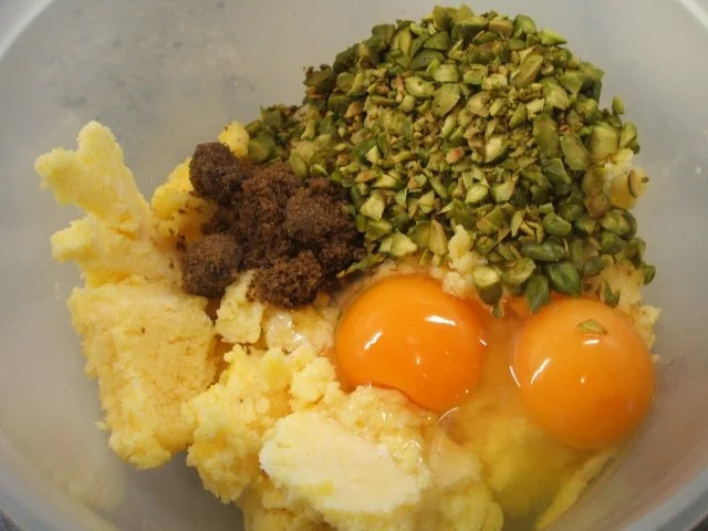 Plätzchen: Polenta-Busserl mit Pistazien - Rezept - Bild Nr. 6