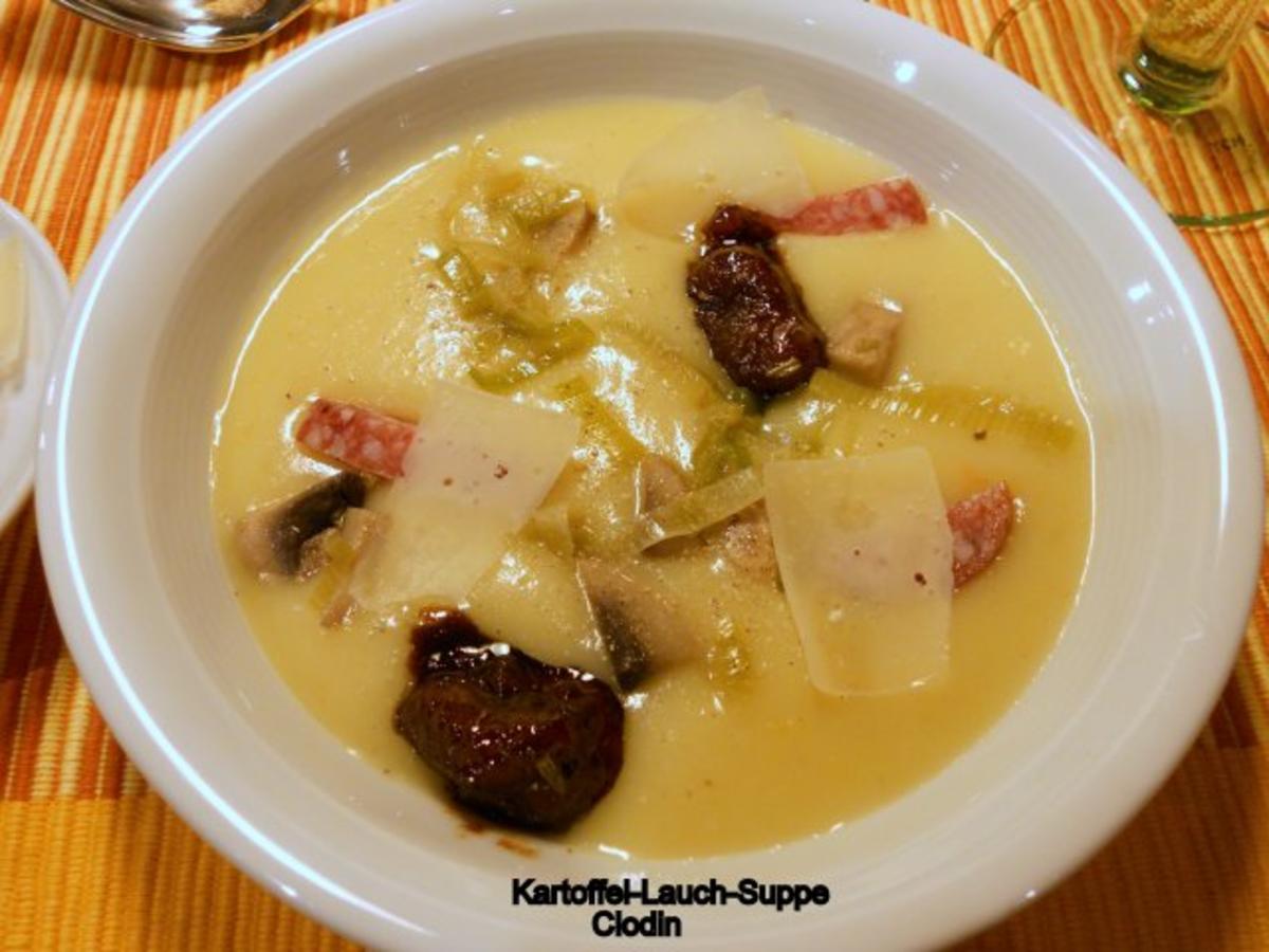 Kartoffel-Lauch-Suppe - Rezept mit Bild - kochbar.de