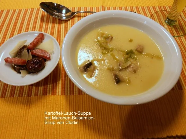 Kartoffel-Lauch-Suppe - Rezept - Bild Nr. 2