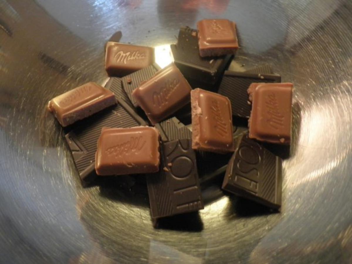 Pralinen : Dunkle Schokolade für Herren - Rezept - Bild Nr. 4
