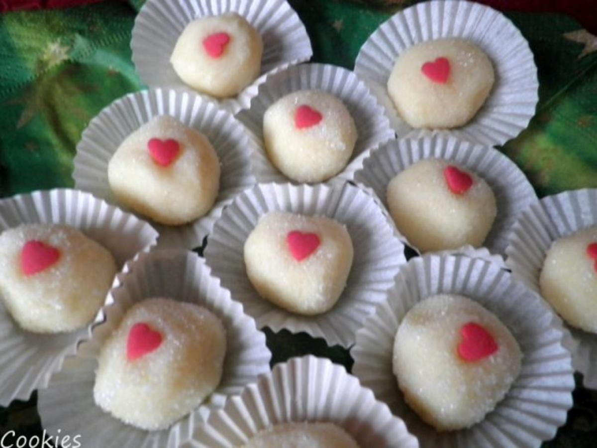 Pralinen : Weiße Schokolade für Damen - Rezept von Cookies