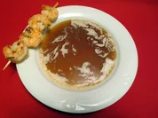 Consommé de homard au lait de coco - Rezept