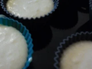 Marzipan Muffin mit spekulatius Cup an Vanilleeis und Clementinen Kompott - Rezept - Bild Nr. 3