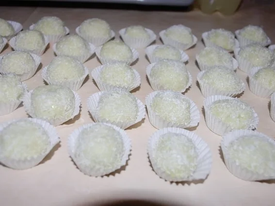 Blaue Rafaelo - Rezept