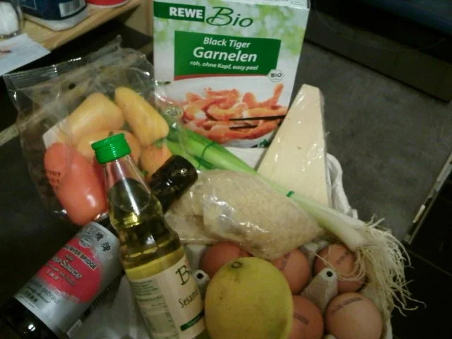 Rezept: Reis mit Garnelen Bild Nr. 3 Reis mit Garnelen - Rezept - Bild Nr. 3