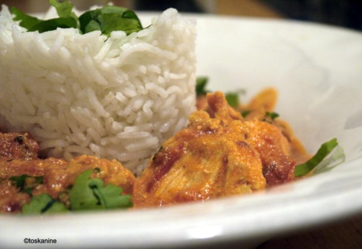 Hühnchen-Tomaten-Curry - Rezept von toskanine