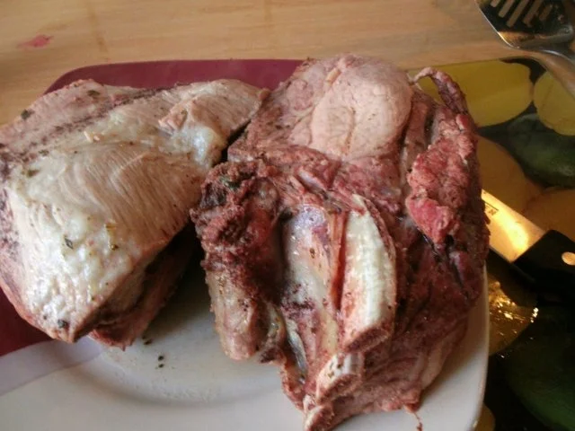 Grünkohl in Wurstsuppe gekocht mit dicker Rippe und Schweinekamm - Rezept - Bild Nr. 7