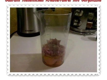 Eier: Italienisches Rührei mit Gorgonzola und Burgunderschinken - Rezept - Bild Nr. 3