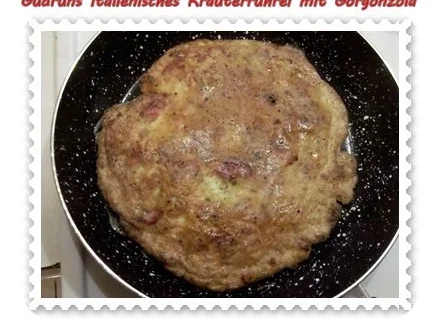 Eier: Italienisches Rührei mit Gorgonzola und Burgunderschinken - Rezept - Bild Nr. 6