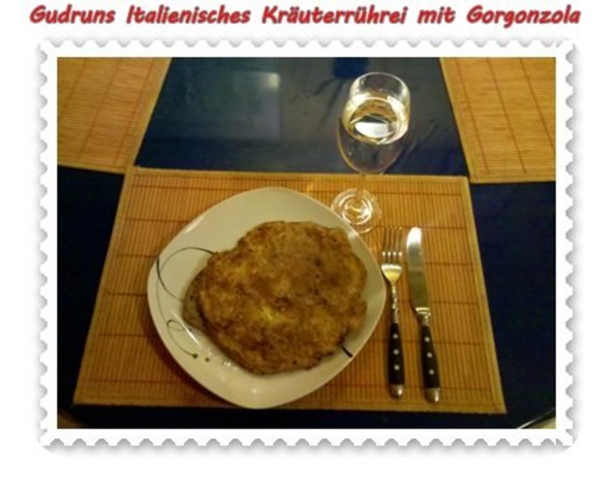 Eier: Italienisches Rührei mit Gorgonzola und Burgunderschinken - Rezept - Bild Nr. 7