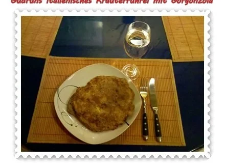 Eier: Italienisches Rührei mit Gorgonzola und Burgunderschinken - Rezept - Bild Nr. 7