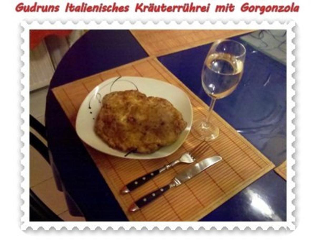 Eier: Italienisches Rührei mit Gorgonzola und Burgunderschinken - Rezept - Bild Nr. 8