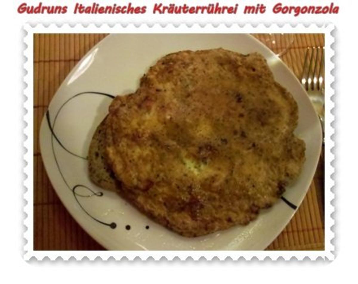 Eier: Italienisches Rührei mit Gorgonzola und Burgunderschinken - Rezept - Bild Nr. 10