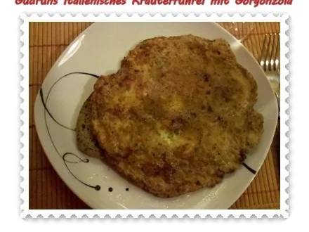 Eier: Italienisches Rührei mit Gorgonzola und Burgunderschinken - Rezept - Bild Nr. 10