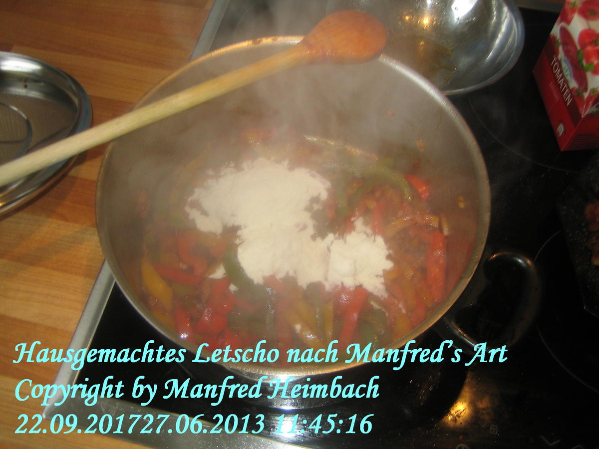 Gemüse – Letscho a’la Manfred - Rezept - Bild Nr. 4235