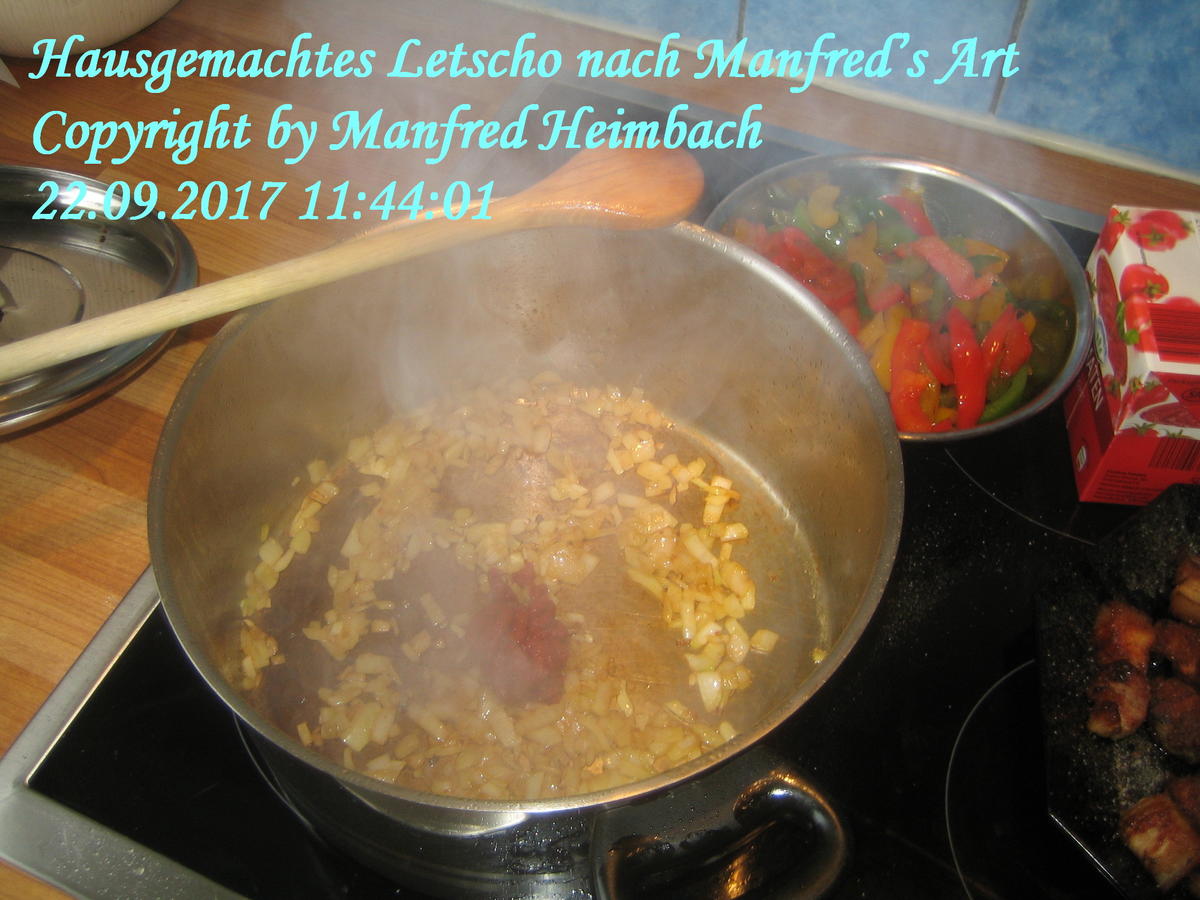 Gemüse – Letscho a’la Manfred - Rezept - Bild Nr. 4236