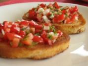 Tomatenbruschetta - Rezept