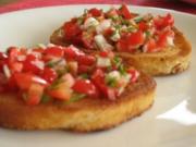 Tomatenbruschetta - Rezept