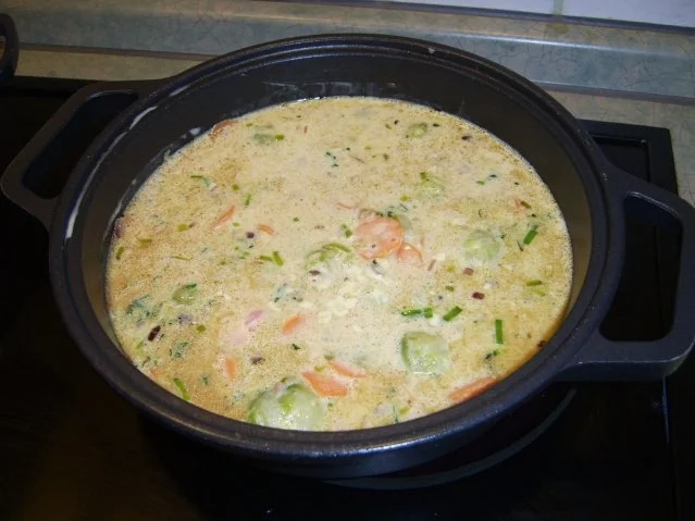 Rosenkohl mit Speck an Sauce Hollandaise - Rezept