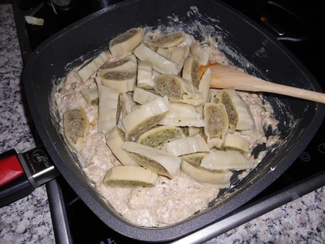 Maultaschen al Tonno e Cremas>> - Rezept - Bild Nr. 7