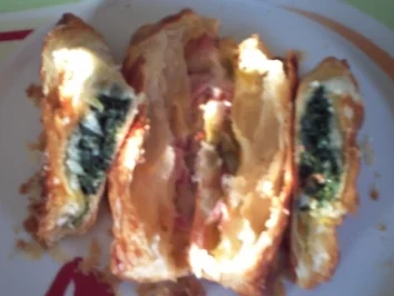 Schinkenhörnchen a la Birgit - Rezept