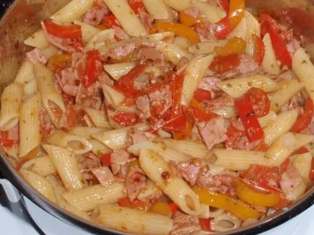 Saftige Schinkennudeln - Rezept - Bild Nr. 7