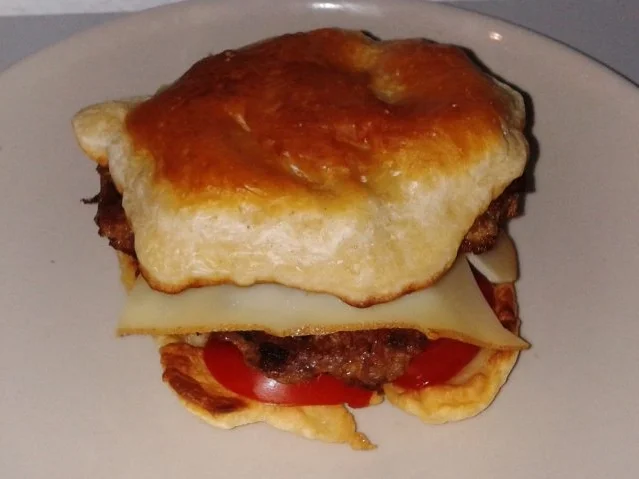 Waffel - Hack - Burger - Rezept