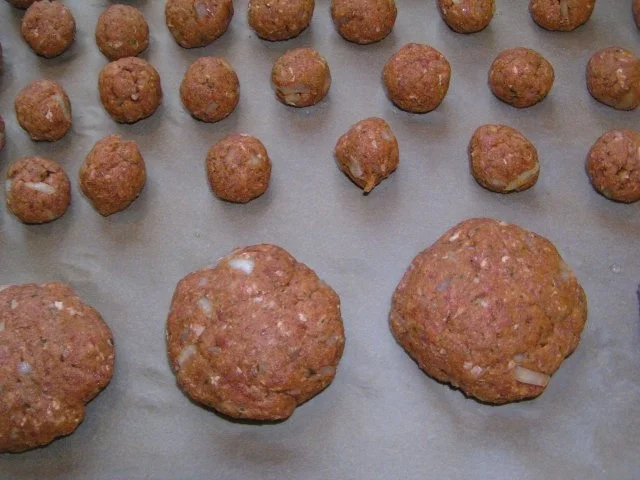 Rezept: Buletten fettfrei aus dem Ofen Bild Nr. 3 Buletten fettfrei aus dem Ofen - Rezept - Bild Nr. 3