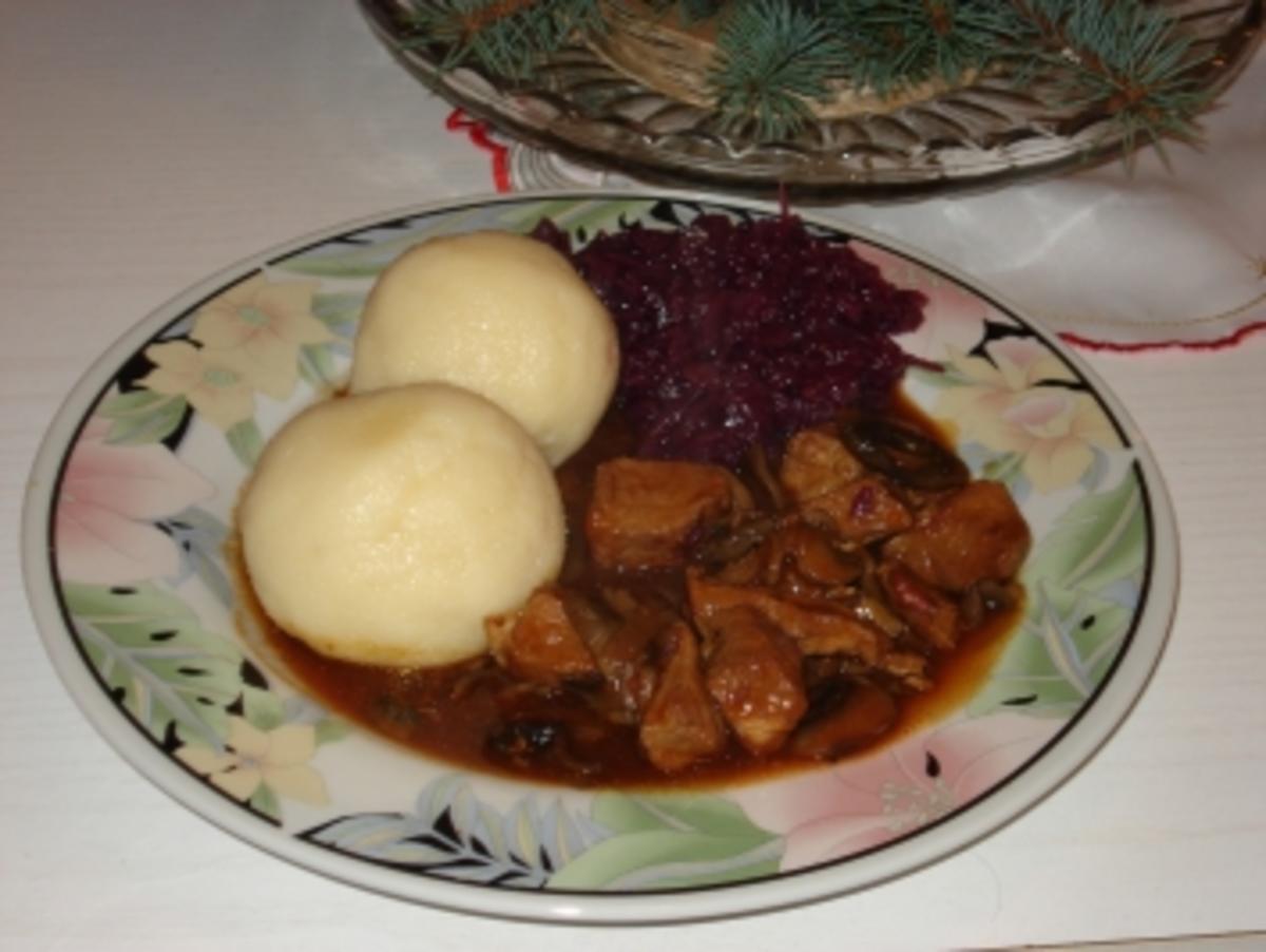 Waldpilzgulasch - Rezept