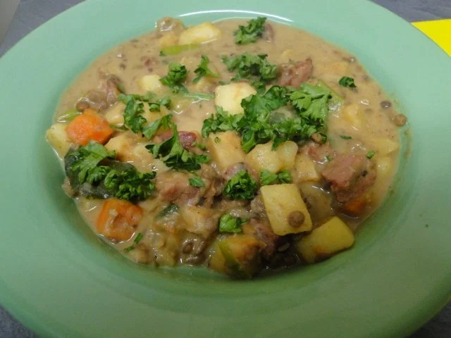 Deftige Linsensuppe mit Schmackes   - mal ganz anders - - Rezept - Bild Nr. 9