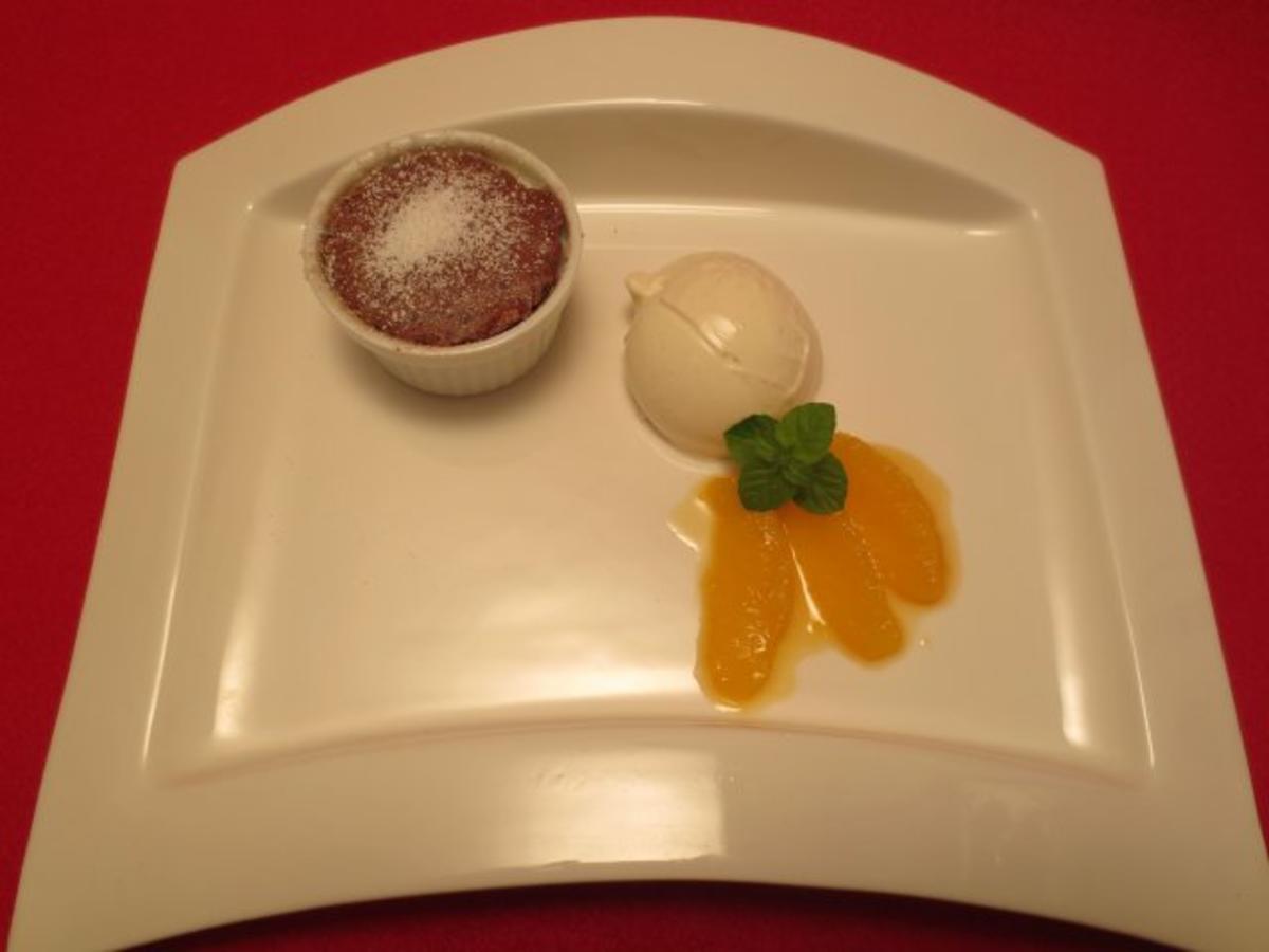 Bilder für Soufflé mit karamellisierten Orangen - Rezept