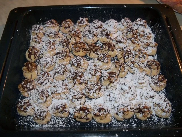 Walnußhäufchen - Rezept